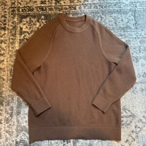 Lululemon Men’s Textured Knit Crewneck Sweater